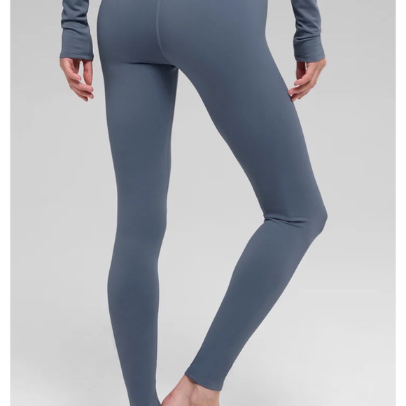 New Alo Blue Women's Leggings Yoga - Picture 3 of 5